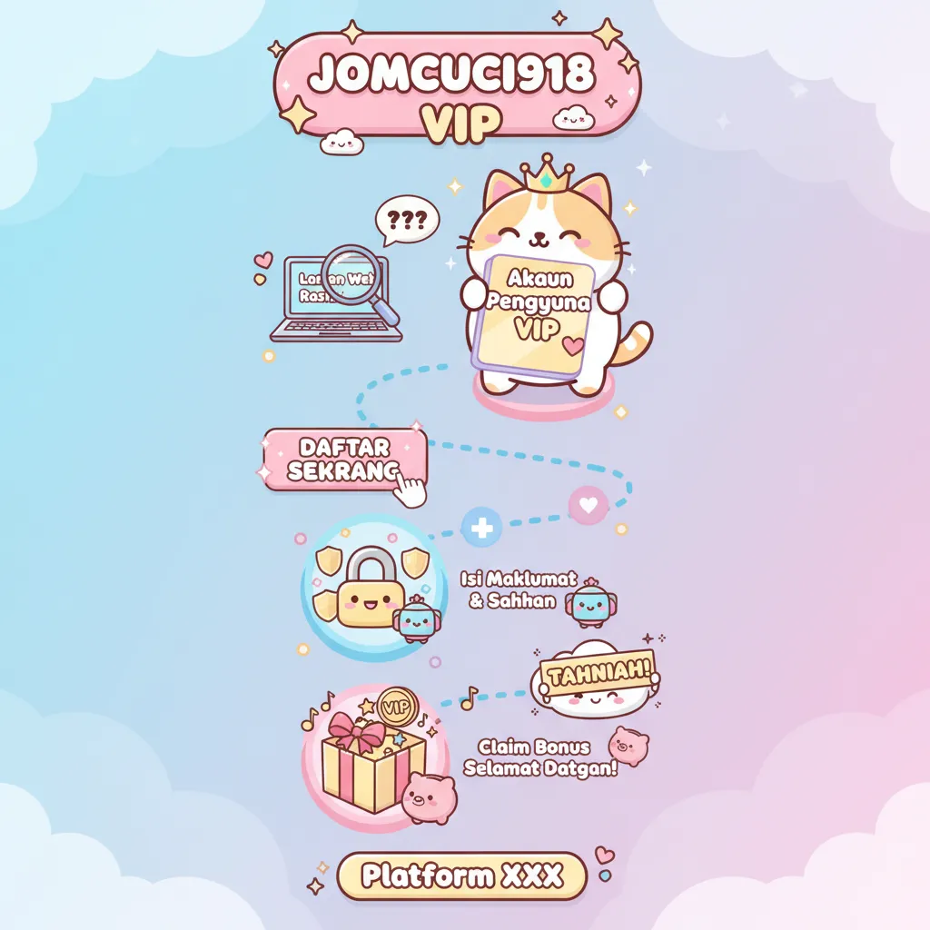 Daftar Akaun Pengguna Jomcuci918 VIP