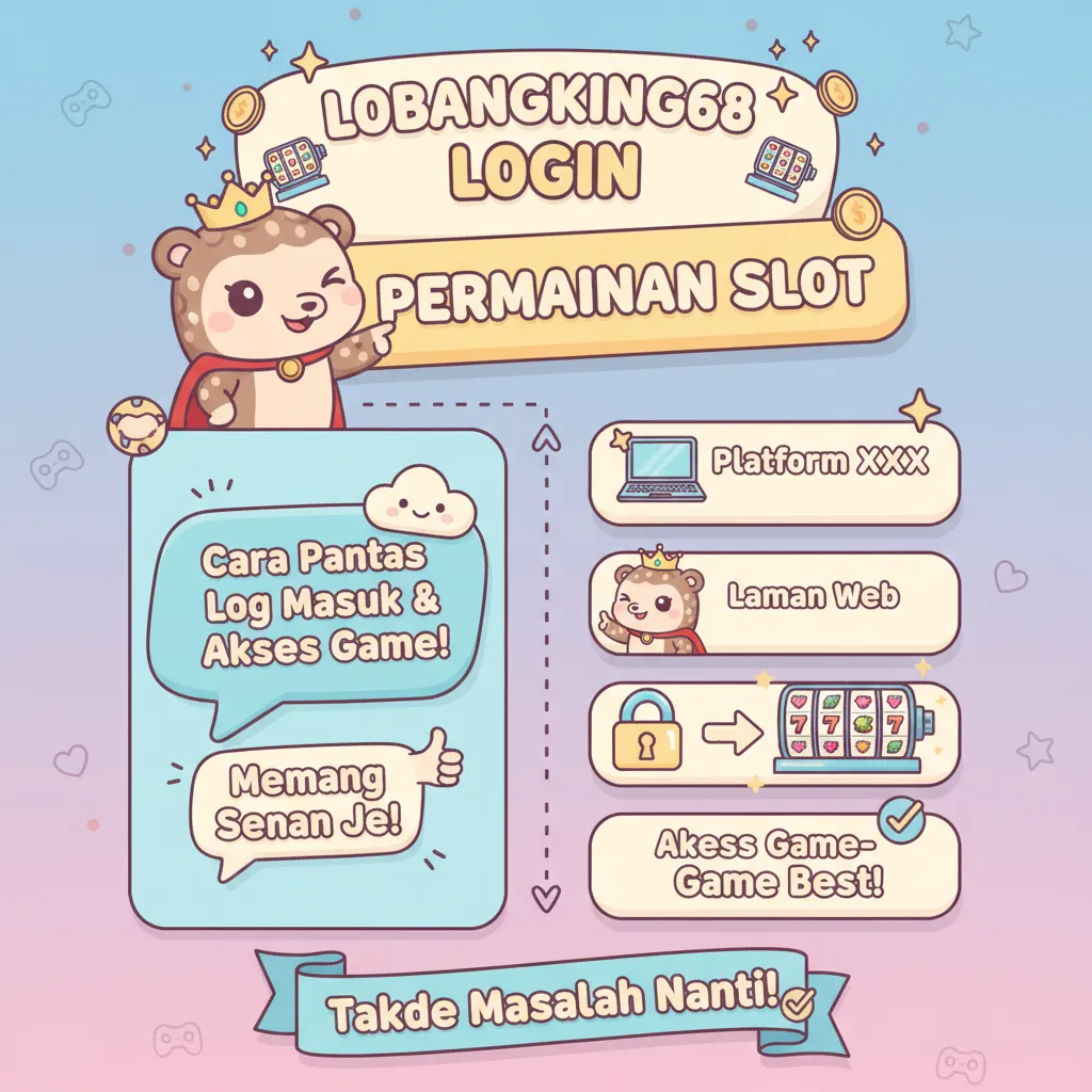 Cara Pantas Log Masuk Lobangking68 dan Akses Permainan Slot