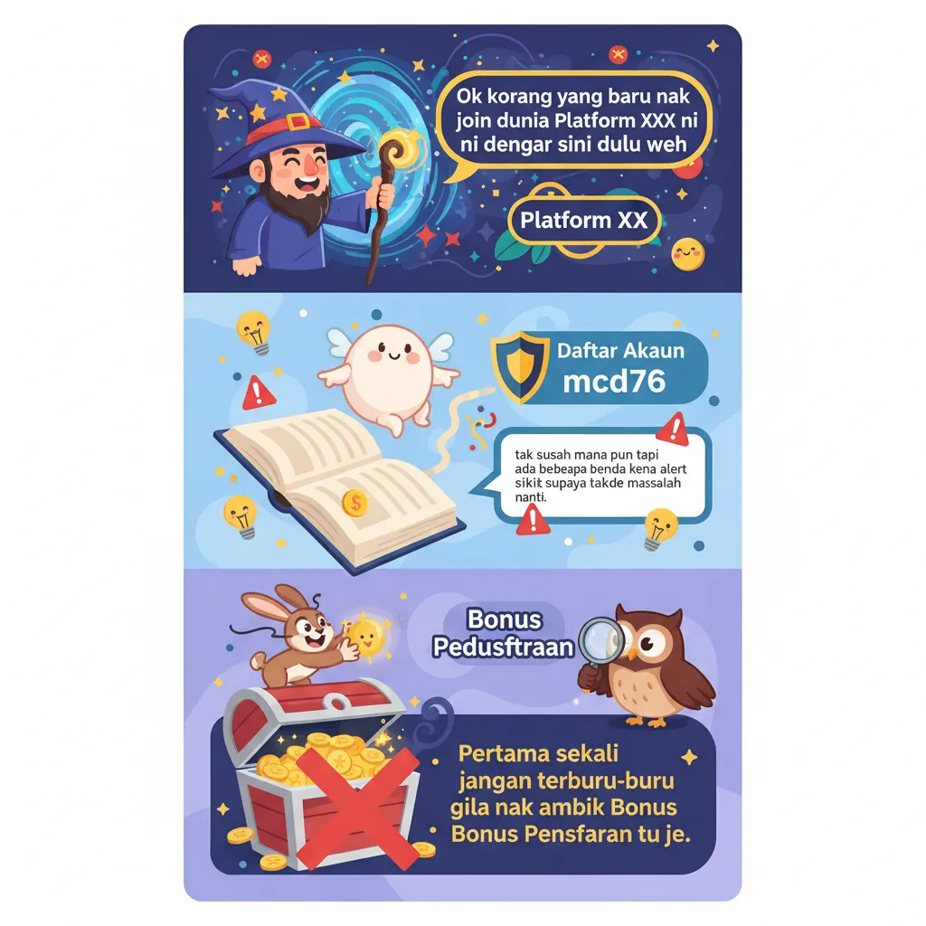 Daftar Akaun mcd76 & Bonus Pendaftaran