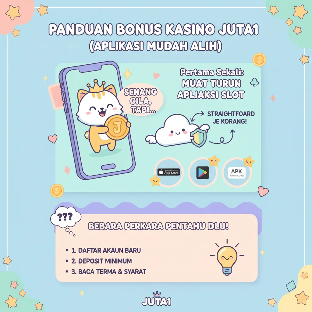 Bonus Kasino Juta1: Panduan Aplikasi Mudah Alih